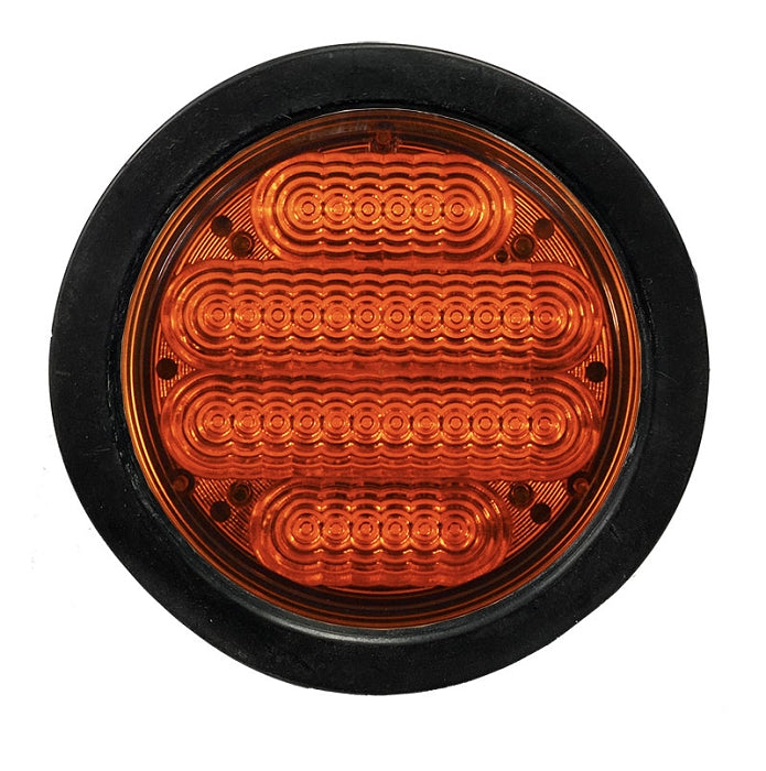 20 WARM WHITE LEDS, AMBER INNER OPT