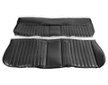 8187 C/K SEAT UPHOLSTERY KIT DELUXE PLEAT VINYL BLACK