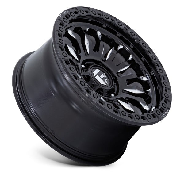 D857 18X9 8X170 G-BLK MILL -12MM
