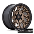D841 18X9 5X5.0 BRNZ-BLK-RG -12MM