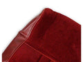 8187 C/K SEAT UPHOLSTERY KIT DELUXE PLEAT VINYL/CLOTH MAROON/BURGANDY