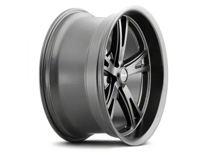 RIDLER TYPE 606 MATTE BLACK 22X10.5 5-115 25MM 72.62MM