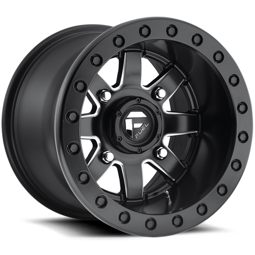 D938 15X7 4X137 MT-BLK-MIL 38MM