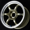 Advan RG-D2 15x7.5 / +40 Offset / 4x100 / 63mm Bore / Machining and Champagne Gold