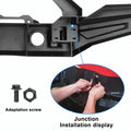 0718 JEEP WRANGLER JK(NONSPT) FRT BUMPER W/WINCH PLATE/FOG LIGHT HOUSING;BLK P