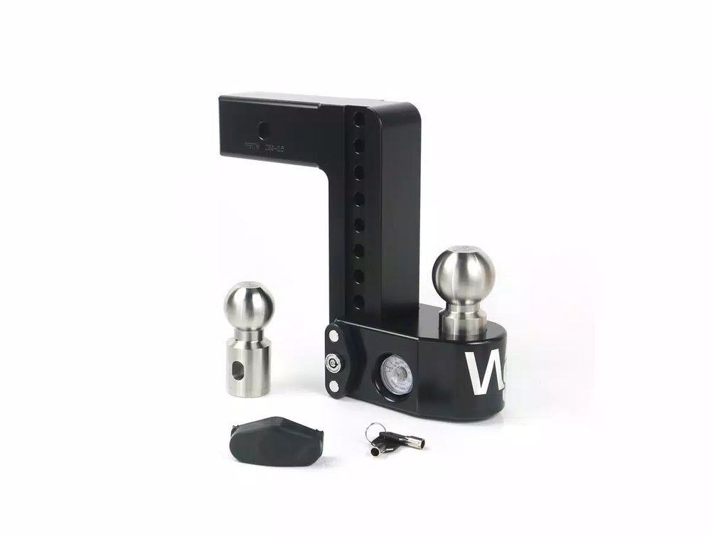 WEIGH SAFE 8IN DROP HITCH W/ 2.5IN SHANK (8K/14.5K GTWR)W/CERAKOTE