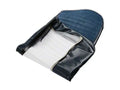 8187 C/K SEAT UPHOLSTERY KIT DELUXE PLEAT VINYL/CLOTH BLUE
