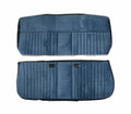 8187 C/K SEAT UPHOLSTERY KIT DELUXE PLEAT VINYL/CLOTH BLUE