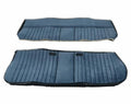 8187 C/K SEAT UPHOLSTERY KIT DELUXE PLEAT VINYL/CLOTH BLUE