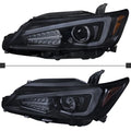 PROJECTOR HEADLIGHTS WITH LED LIGHT