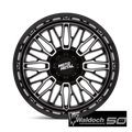 MO809 22X10 BLANK G-BLK-MACH -18MM