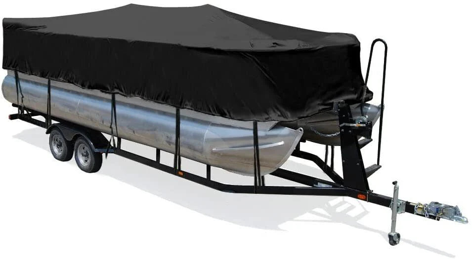 HOT SHOT BOAT COVERPONTOON O/B 15FT116FT0 102INGREY