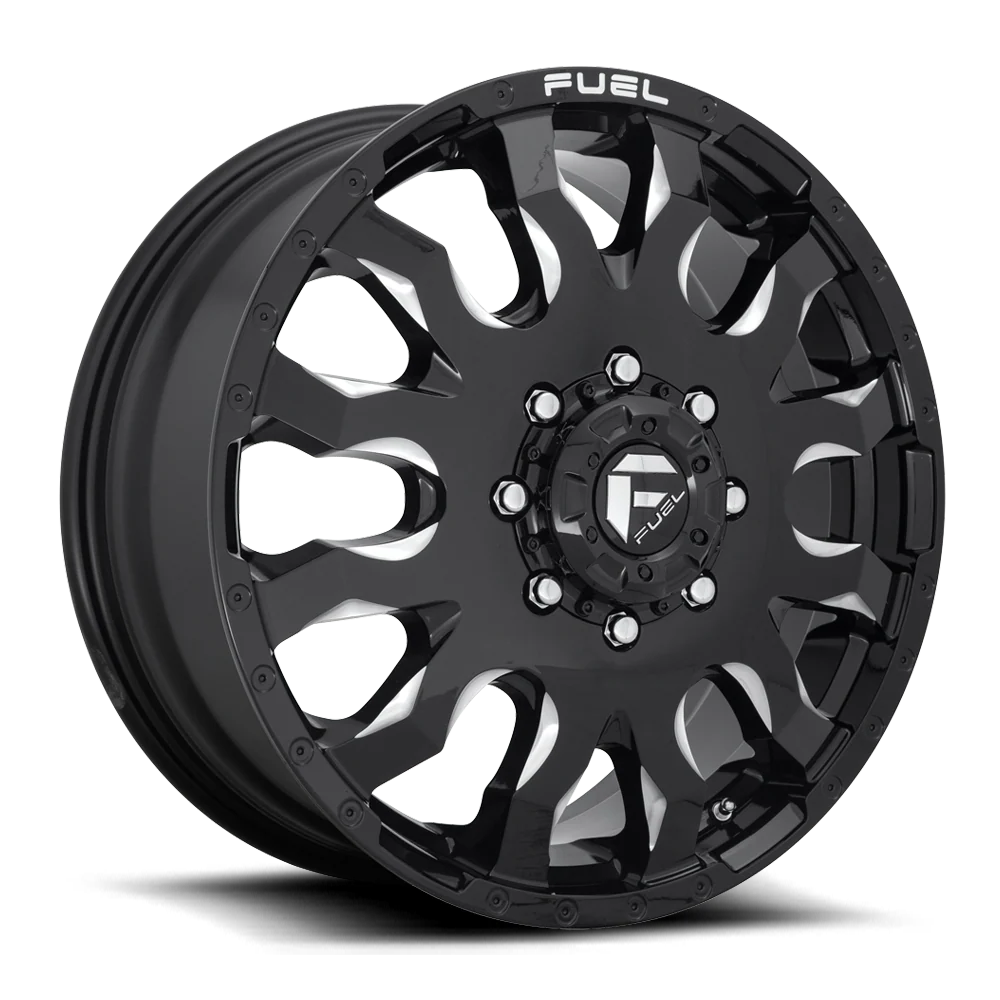 D673 20X8.25 8X6.5 GL-BLK-MIL 105MM