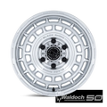 BR024 17X8.5 5X130 SLV-MACH-FC 25MM