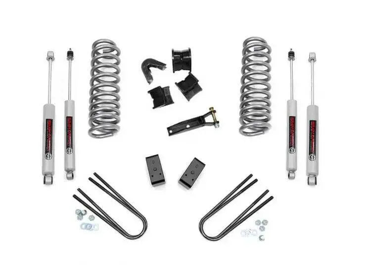 1x 23178 1x 6022 1x 23281 1x 6518 1x 7516 1x 9260 4 Inch Lift Kit Rear Blocks Ford F-100 4WD (1977-1979)