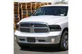 PROJECTOR HEADLIGHTS WITH BLACK HOUSING AND SMOKED LENS - SEQUENTIAL SWITCHBACK LED LIGHT BAR