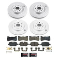 Power Stop 2022 Cadillac XT6 Front and Rear Z17 Coated Brake Kit
