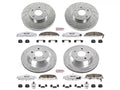 Power Stop 98-02 Chevrolet Camaro Front & Rear Z23 Evolution Sport Brake Kit