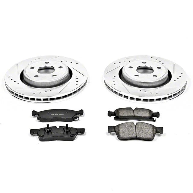 Power Stop 11-19 Dodge Durango Front Z36 Truck & Tow Brake Kit
