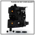 1922 SILVERADO 1500 HALOGEN W/LED DRL HEADLIGHT OE BLACK