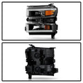 1922 SILVERADO 1500 HALOGEN W/LED DRL HEADLIGHT OE BLACK