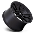 Wheel Pros R194 22X12 5X120 MT-BLK-BLK-CAP 15MM