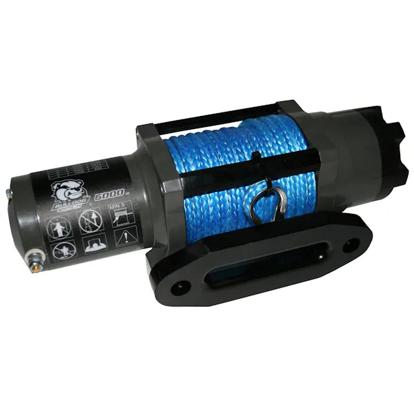 6000lb Powersports Winch 50synthetic Rope 20 ftWired ontroller