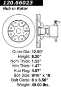 StopTech Slotted Sport Brake Rotor