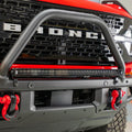 Borne Off-Road 2021+ Ford Bronco Direct Fit Light Bar - Mod Bumper - 30in - Bumper
