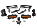 Diode Dynamics 18-21 Jeep JL Wrangler/Gladiator SS6 Cowl LED Bracket Kit - Amber Flood