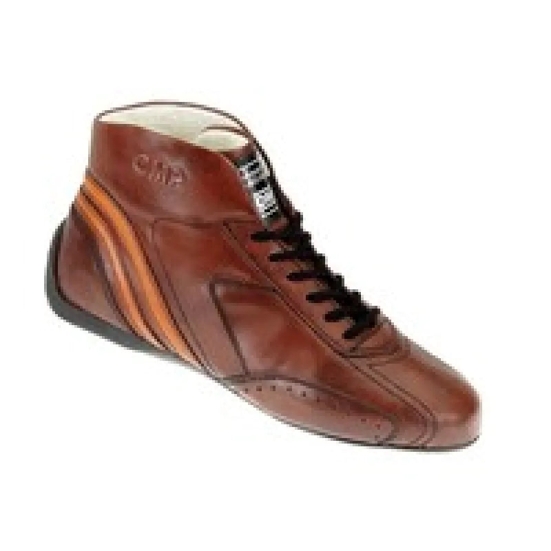 OMP Carrera Low Boots My2021 Brown - Size 43 (Fia 8856-2018)