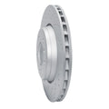 R1 Concepts Hi-Carbon Alloy GEOMET Coated Rotor - Drilled Fits BMW 330Ci