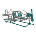ACE FLYER AIRPLANE TEETER TOTTER (EARTHTONE)