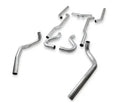 Crossmember-Back Exhaust System Fits 1968-1972 GM A-Body Cars With V8 Engine 3-Inch Aluminized Pipe Only Exhaust Kit Flowmaster