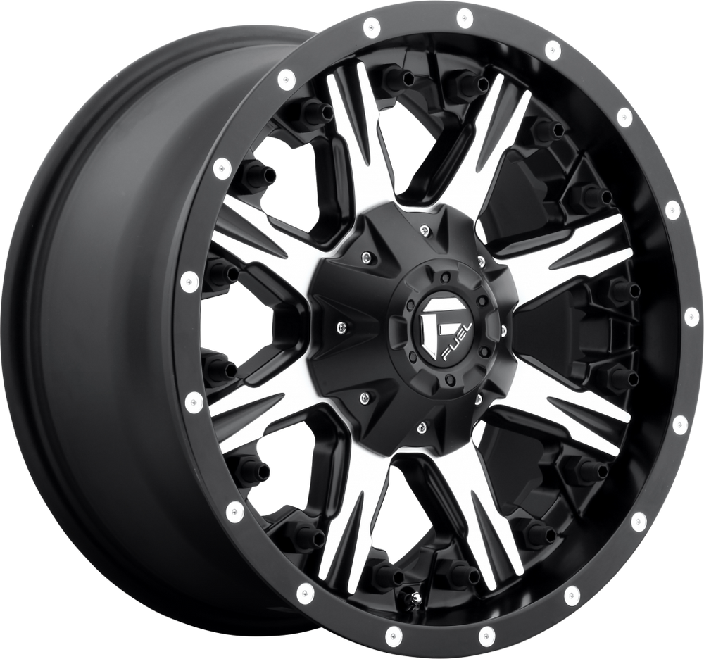 D541 20X10 8X170 MT-BLK-MACH -24MM
