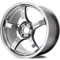 Gram Lights 57CR 15x8.0 +35 4x100 Grace Silver Wheel