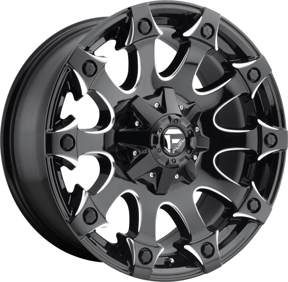 D578 20X10 5X4.5/5.0 GL-BLK-MIL -18