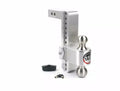 TURNOVER BALL 10" DROP HITCH W/ 2
