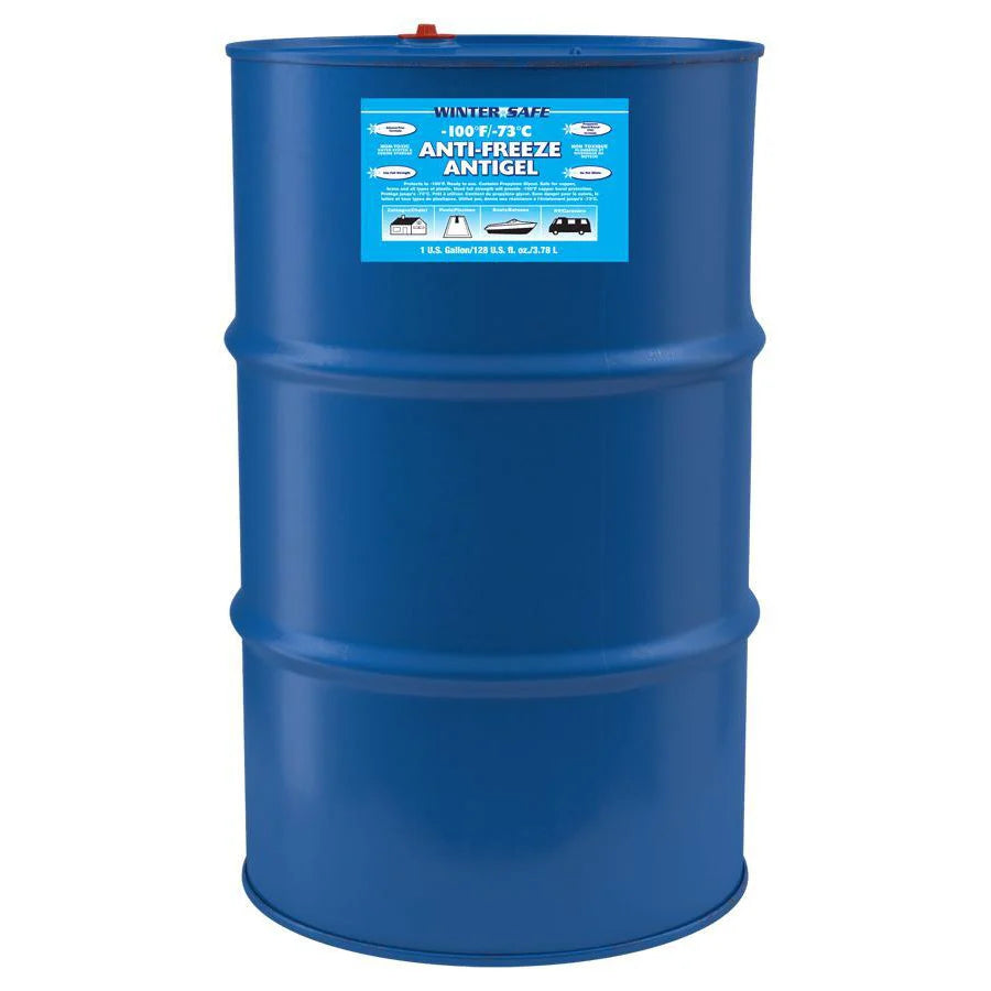 55GAL DRUMWINTER SAFE 100 NONTOXIC RV ANTIFREEZE