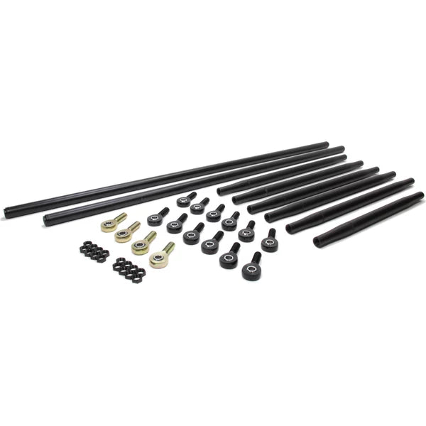 Radius Rod Kit Complete Black For Sprint Car