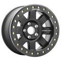 Trilogy Race Satin Blk 17x9 5x150 4.75BS Offset -6mm Cap P/N 507517001, 10850001