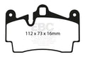 EBC S9 Brake Pad and Rotor Kit