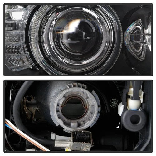 0810 BMW E61 5 SERIES HID W/AFS PROJECTOR HEADLIGHTS OE RIGHT