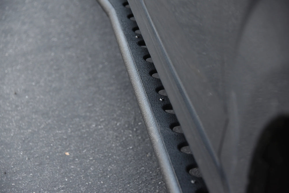 1923 SILVERADO/SIERR 125/350000 DOUBLE CAB RS SERIES RUNNING BOARD TEXTURED BLA
