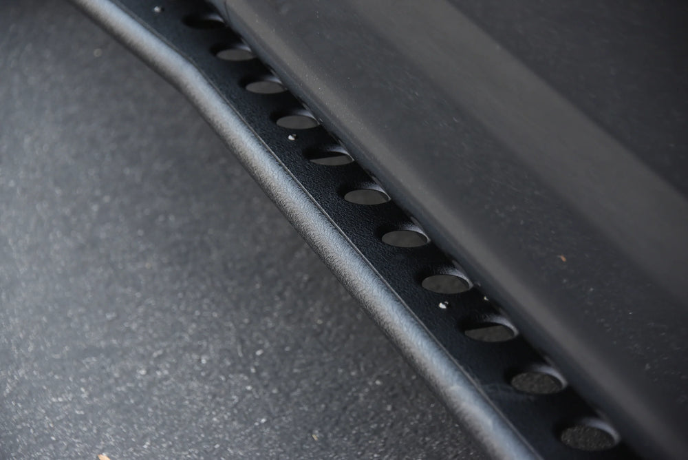 1923 RAM 1500 CREW CAB RS SERIES RUNNING BOARD TEXTURED BLACK