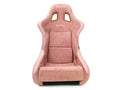 NRG FRP Bucket Seat (Large) Prisma-Chromatic Mauve Vegan Suede w/ Chameleon Back