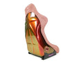 NRG FRP Bucket Seat (Large) Prisma-Chromatic Mauve Vegan Suede w/ Chameleon Back