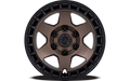 BR022 17X9 6X5.5 B-BRNZ M-BLK 40MM