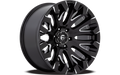 D828 20X9 5X4.5 G-BLK-MILL 1MM