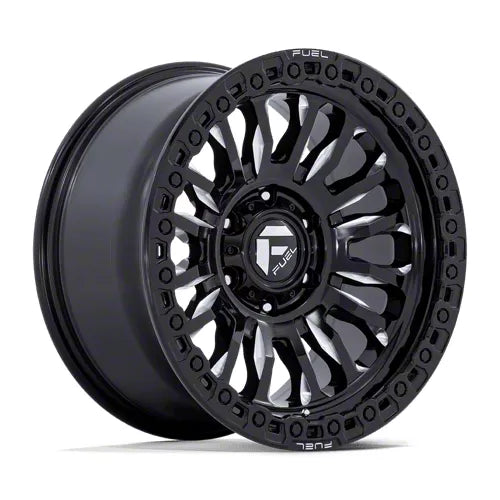 D857 18X9 8X170 G-BLK MILL -12MM